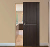 Nova Italia Stile 1H Premium Wenge Laminate Interior Door | Magic Door | Buy Doors Online