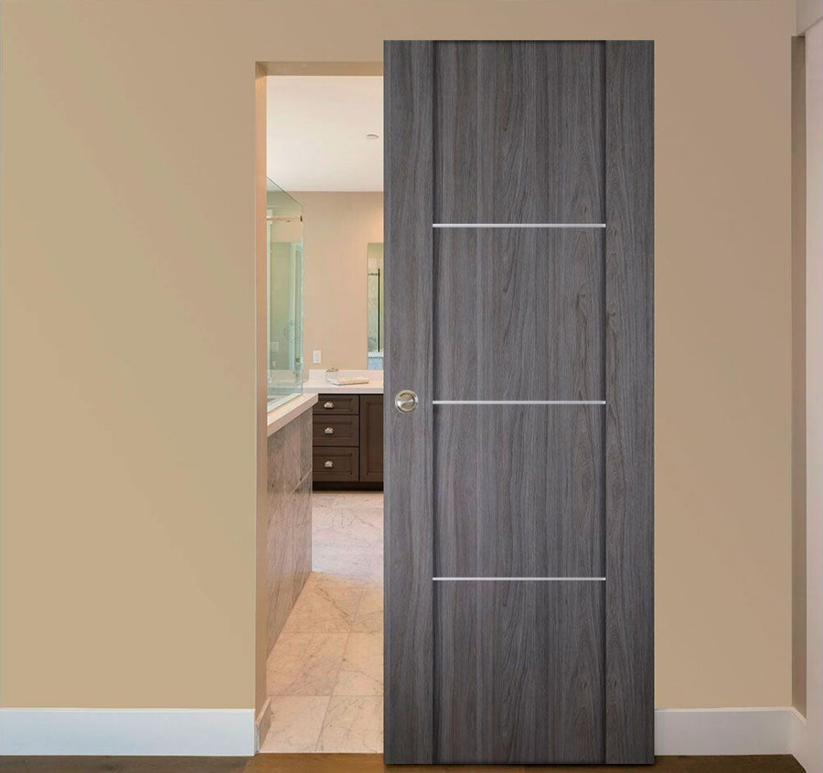 Nova Italia Stile 3H Swiss Elm Laminate Interior Door | Magic Door