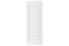 Nova Stile 040 Soft White Laminated Modern Interior Door | Buy Doors Online