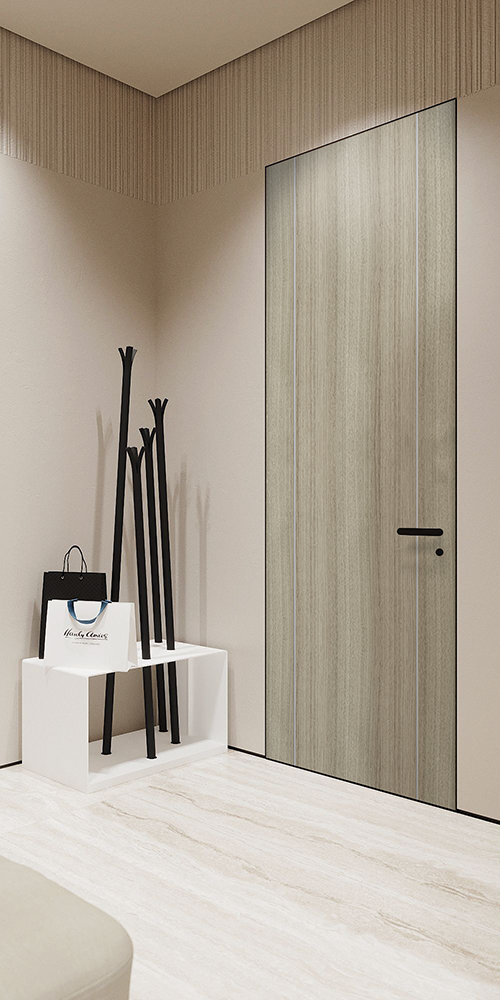 Optima 2U Shambor Frameless Belldinni Modern Interior Door