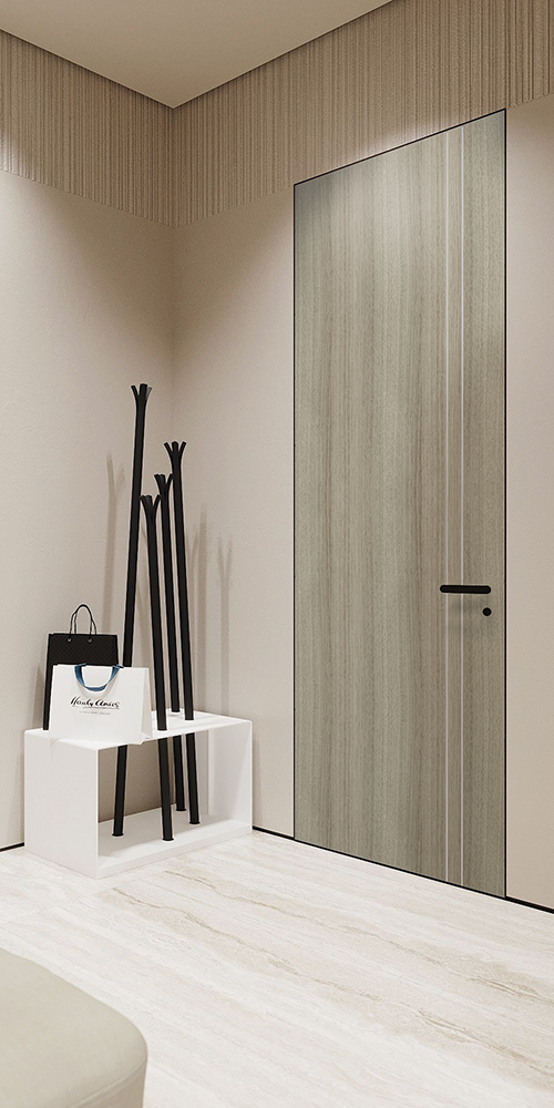 Optima 2V Shambor Frameless Belldinni Modern Interior Door