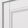 Oxford Duo 07 2R Snow White Frameless Belldinni Modern Interior | Buy Doors Online