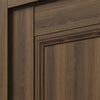 Oxford Duo 07 2RN Pecan Nutwood Frameless Belldinni Modern Interior  | Buy Doors Online