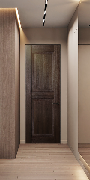 Oxford Duo 07 RN Veralinga Oak Frameless Belldinni Modern Interior Door | Buy Doors Online