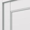 Oxford Uno 07 2R Snow White Frameless Belldinni Modern Interior Door | Buy Doors Online