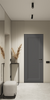 Oxford Uno 07 Gray Matte Frameless Belldinni Modern Interior Door  | Buy Doors Online