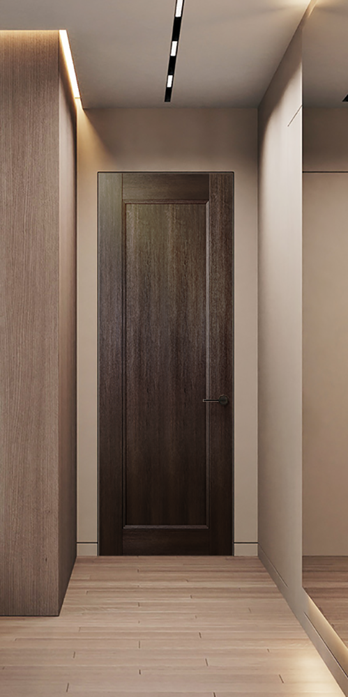 Oxford Uno 07 Veralinga Oak Frameless Belldinni Modern Interior Door
