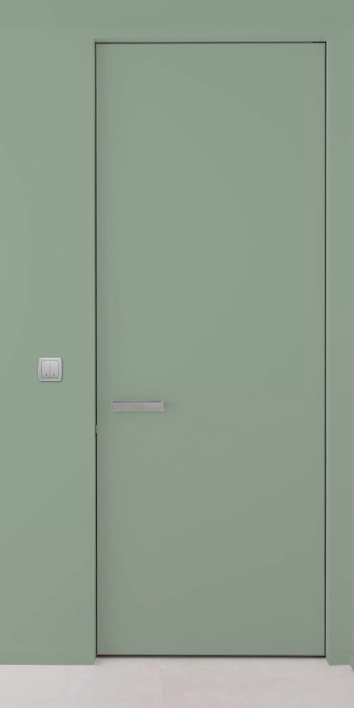 Primed Door Example For Coloring 1 Frameless Belldinni Modern Interior Door