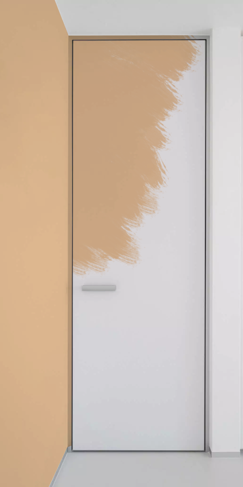 Primed Door Example For Coloring In Beige Frameless Belldinni Modern Door