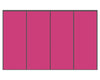Nova Sliding Closet Doors - Style 01 | Glass Door | Pink | Buy Doors Online