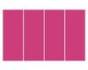 Nova Sliding Closet Doors - Style 01 | Glass Door | Pink | Buy Doors Online