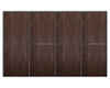 Nova Sliding Closet Doors - Style 02 | Panel Door | Prestige Brown | Buy Doors Online