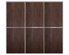 Nova Sliding Closet Doors - Style 02 | Panel Door | Prestige Brown | Buy Doors Online