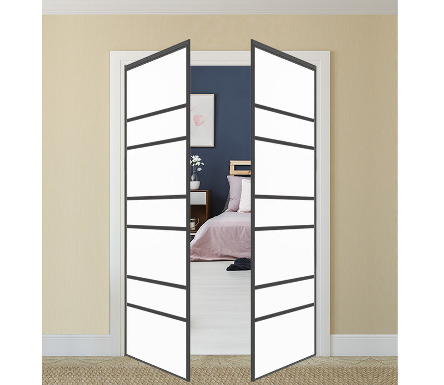 Nova Pivot Closet Doors - Style 09 | Panel Door | Swing Door | Pure ...