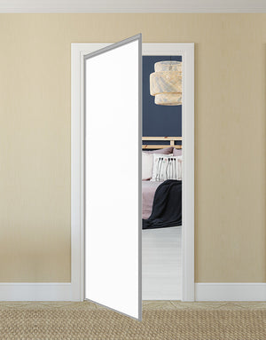 Nova Pivot Closet Doors - Style 01 | Panel Door | Swing Door | Pure White | Buy Doors Online