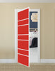 Nova Pivot Closet Doors - Style 09 | Glass Door | Swing Door | Light Red | Buy Doors Online