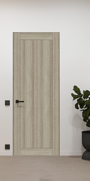 Shaker 1 Panel Shambor Frameless Belldinni Modern Interior Door   | Buy Doors Online