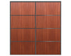 Nova Sliding Closet Doors - Style 04 | Panel Door | Sapele | Buy Doors Online