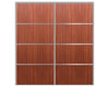 Nova Sliding Closet Doors - Style 04 | Panel Door | Sapele | Buy Doors Online