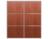 Nova Sliding Closet Doors - Style 03 | Panel Door | Sapele | Buy Doors Online