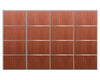 Nova Sliding Closet Doors - Style 04 | Panel Door | Sapele | Buy Doors Online