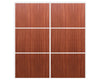 Nova Sliding Closet Doors - Style 03 | Panel Door | Sapele | Buy Doors Online