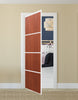 Nova Pivot Closet Doors - Style 04 | Panel Door | Swing Door | Sapele | Buy Doors Online