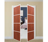 Nova Pivot Closet Doors - Style 04 | Panel Door | Swing Door | Sapele | Buy Doors Online