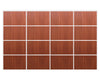 Nova Sliding Closet Doors - Style 04 | Panel Door | Sapele | Buy Doors Online