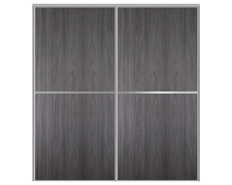 Nova Sliding Closet Doors - Style 02 | Panel Door | Swiss Elm