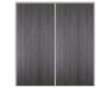 Nova Sliding Closet Doors - Style 01 | Panel Door | Swiss Elm | Buy Doors Online