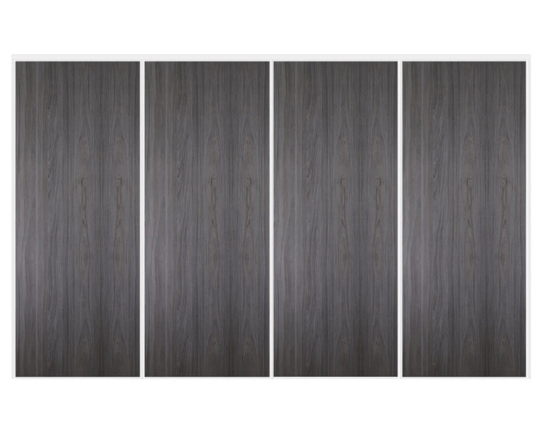Nova Sliding Closet Doors - Style 01 | Panel Door | Swiss Elm