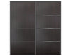 Nova Sliding Closet Doors - Style 04 | Panel Door | Wenge | Buy Doors Online