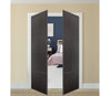 Nova Pivot Closet Doors - Style 10 | Panel Door | Swing Door | Wenge | Buy Doors Online