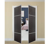 Nova Pivot Closet Doors - Style 10 | Panel Door | Swing Door | Wenge | Buy Doors Online