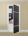Nova Pivot Closet Doors - Style 10 | Panel Door | Swing Door | Wenge | Buy Doors Online