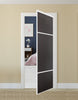 Nova Pivot Closet Doors - Style 10 | Panel Door | Swing Door | Wenge | Buy Doors Online