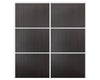 Nova Sliding Closet Doors - Style 03 | Panel Door | Wenge | Buy Doors Online