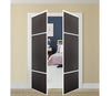 Nova Pivot Closet Doors - Style 10 | Panel Door | Swing Door | Wenge | Buy Doors Online