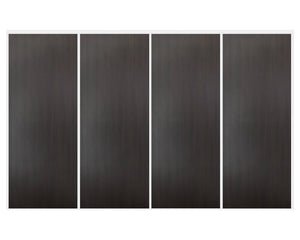 Nova Sliding Closet Doors - Style 01 | Panel Door | Wenge | Buy Doors Online