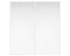 Nova Sliding Closet Doors - Style 01 | Panel Door | White Ash | Buy Doors Online