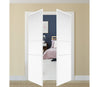 Nova Pivot Closet Doors - Style 06 | Panel Door | Swing Door | White Ash | Buy Doors Online