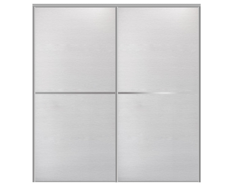 Nova Sliding Closet Doors - Style 02 | Panel Door | White Wenge