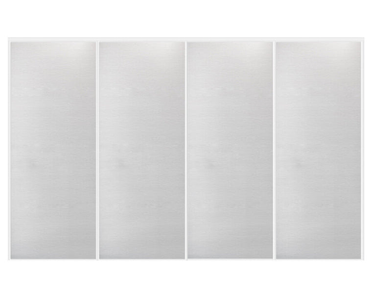 Nova Sliding Closet Doors - Style 01 | Panel Door | White Wenge