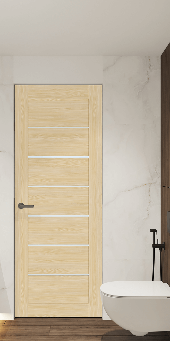 Alba Loire Ash Frameless Belldinni Modern Interior Door