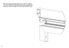 Front Exterior Prehung Aluminum Door | Entry Steel Metal Modern Painted Door | Cynex 6106