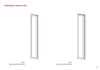 Front Exterior Prehung Aluminum Door | Entry Steel Metal Modern Painted Door | Cynex 6106