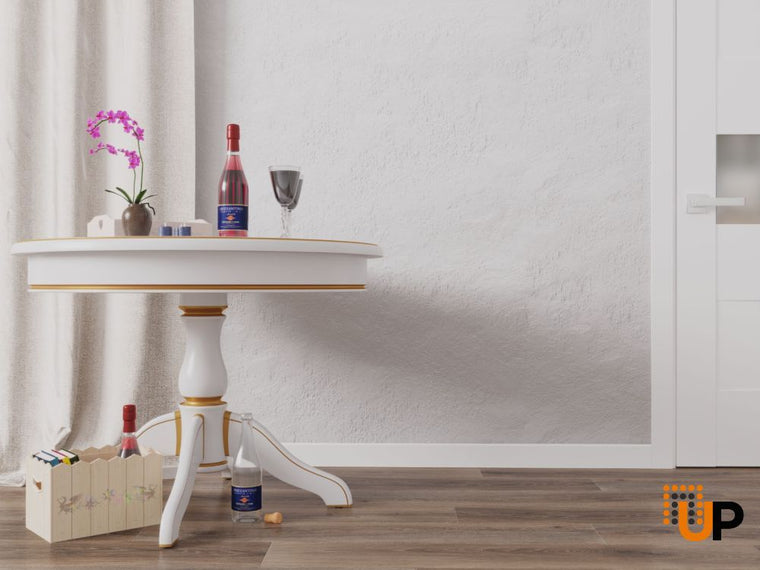 Armalux 8 x 8Ft Pack | Interior Baseboard | PVC Film-Covered MDF - Slim Profile