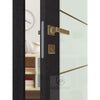 Avanti 202 4H Gold Vetro | Modern Interior Door | Black Apricot | Buy Doors Online