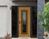 Front Exterior Prehung Steel Door | Entry Metal Modern Painted Door| Buy Doors Online